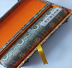 阿鲁科尔书画装裱案例